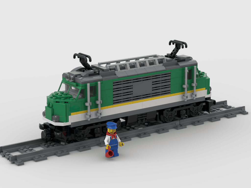 Lego® instructions 60198 Cargo train - Locomotiva - Riedizione