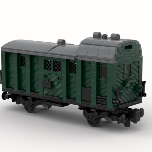 Caboose Freight Wagon (8w)