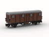 Covered Freight Wagon (8w)