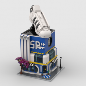 Modular Sport Store - Display for set 10282