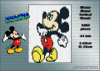 Mickey Mouse vertical mosaic