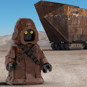 LEGO® instructions Jawa Mega Figure