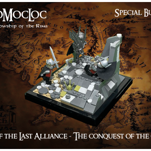 LEGO® custom instructions - War of the Last Alliance - The conquest of the One - Special bundle