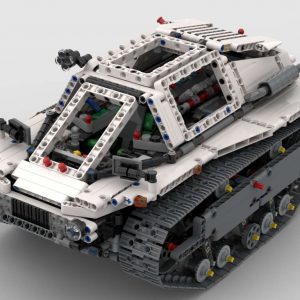 LEGO MOC Type 2 Ka-Mi - micro tank - Japan by TheLordd