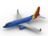 Boeing 737 – Southwest Heart (INSTRUCTIONS ONLY)