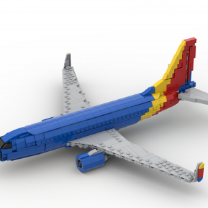 Boeing 737 - Southwest Heart (INSTRUCTIONS ONLY)