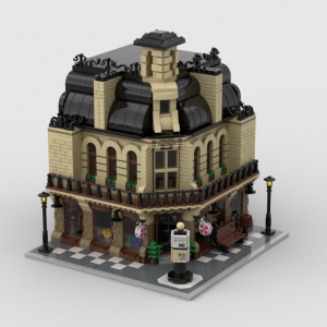 LEGO MOC Modular City Las Vegas, Build from 11 MOCs by gabizon