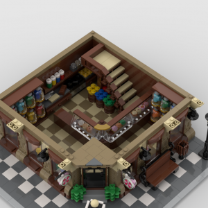 MOC – Modular Old Candy Shop