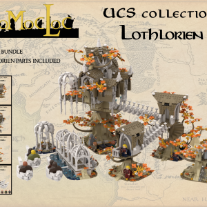 LEGO® custom instructions UCS Lothlorien - Complete Bundle
