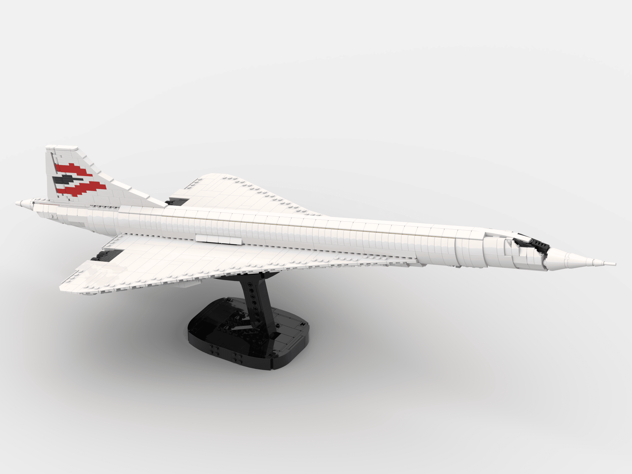 LEGO MOC Concorde (Building instructions only) by bru_bri_mocs