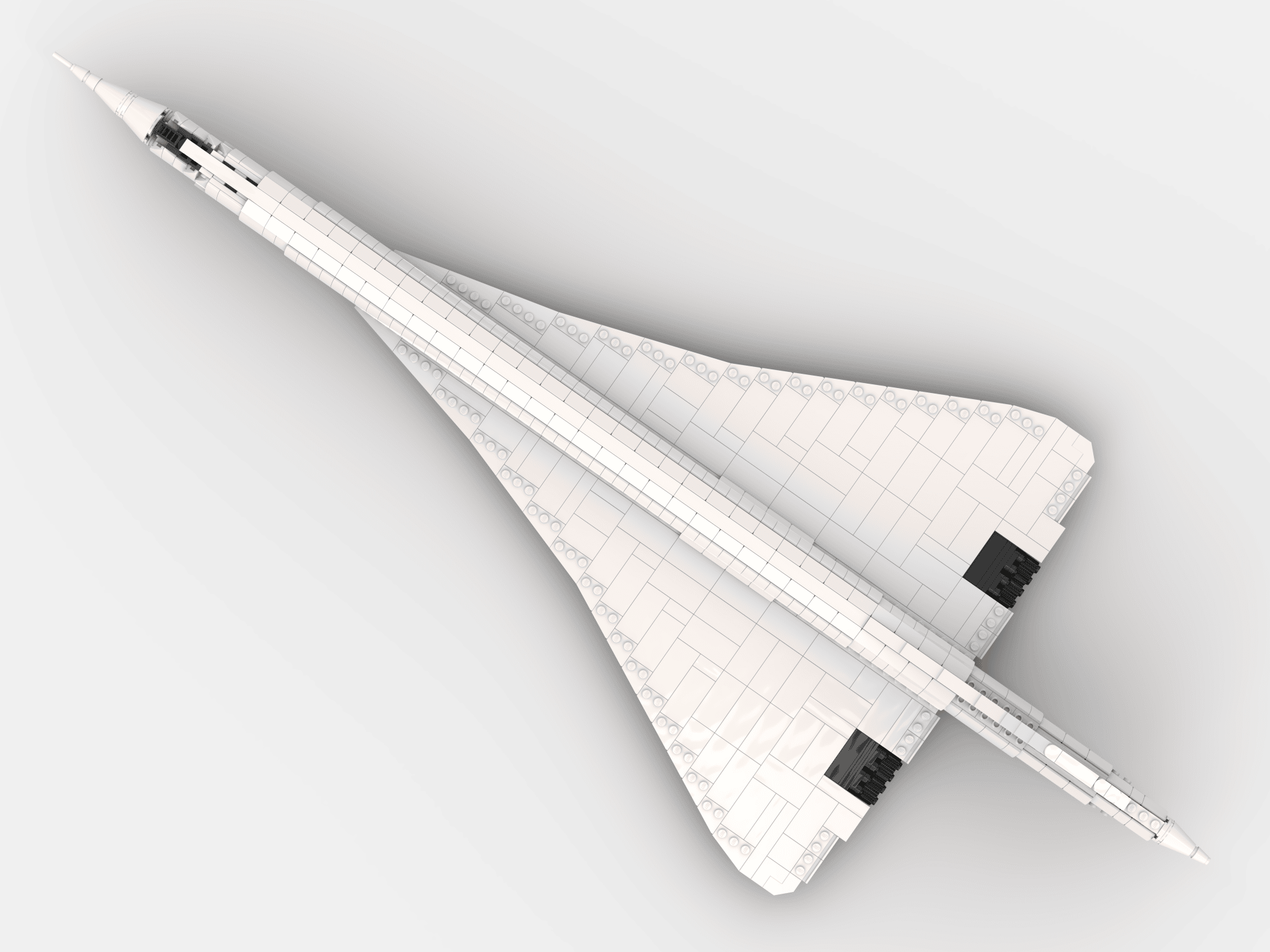 LEGO MOC Concorde (Building instructions only) by bru_bri_mocs