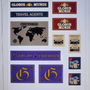 Stickers Gregorovitch & Globus Mundi