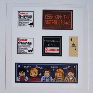 Stickers Lovegood House