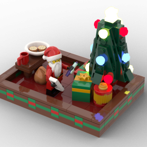 Santa's arrival