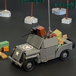 Armoured Willys MB "Jeep" 1:45 Instructions