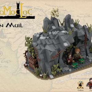 LEGO® custom instructions Emyn Muil