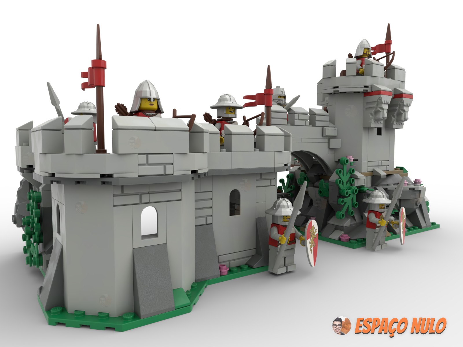 Jurassic Park stadig hat Lego® Instructions Outpost Castle
