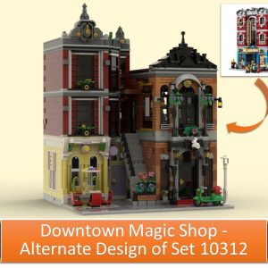 Downtown Magic Shop - Alternate Design of Set 10312