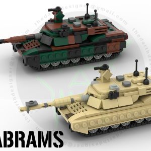 Mini M1A2 ABRAMS Tank | MBT - 1/70 Scale