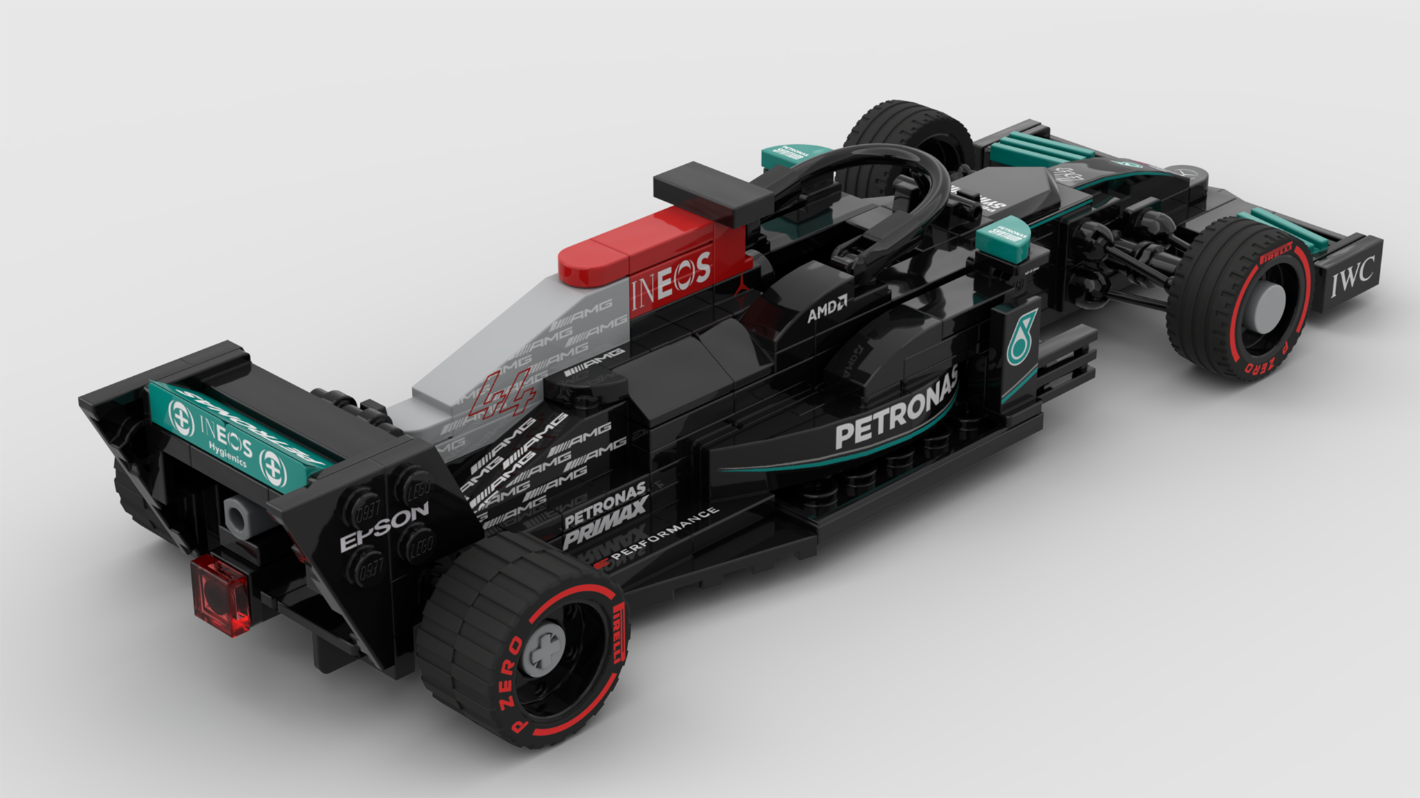 Formule 1 : la Mercedes de Lewis Hamilton en Lego ! - Le Mag Sport