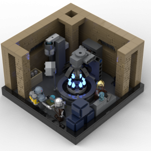 The Armorer's mandalorian forge (cryo-furnace room) [DIORAMA]