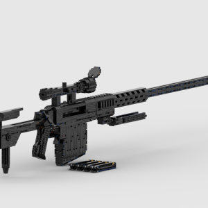 Instruction de fusil de sniper à éjection d'obus anti-matériel LEGO 50.bmg