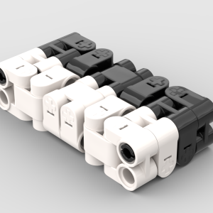 LEGO Working Magic Infinity Cube – Black & White Skin