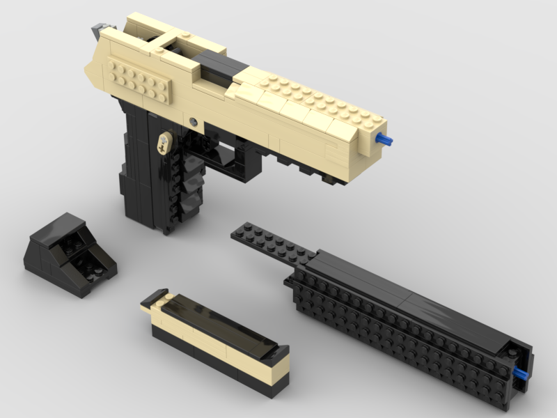 Working LEGO Fortnite RubberBand Pistol