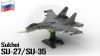Sukhoi SU-27 | SU-35 – 1/70 Scale