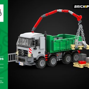 MERCEDES BENZ Actros 8x4  |  Construction Site Truck