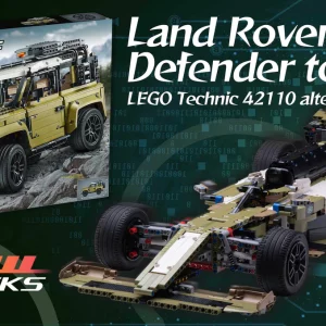 2022 F1 - LEGO Technic 42110 Land Rover Defender Alternative build