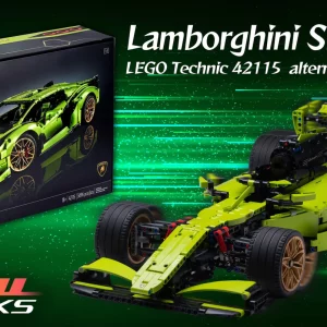 2022 F1 Alternative build instructions for LEGO Technic 42115 Lamborghini Sian