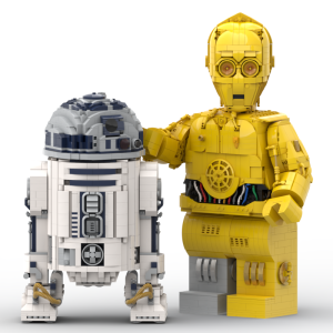 LEGO® instructions C-3PO megafigure