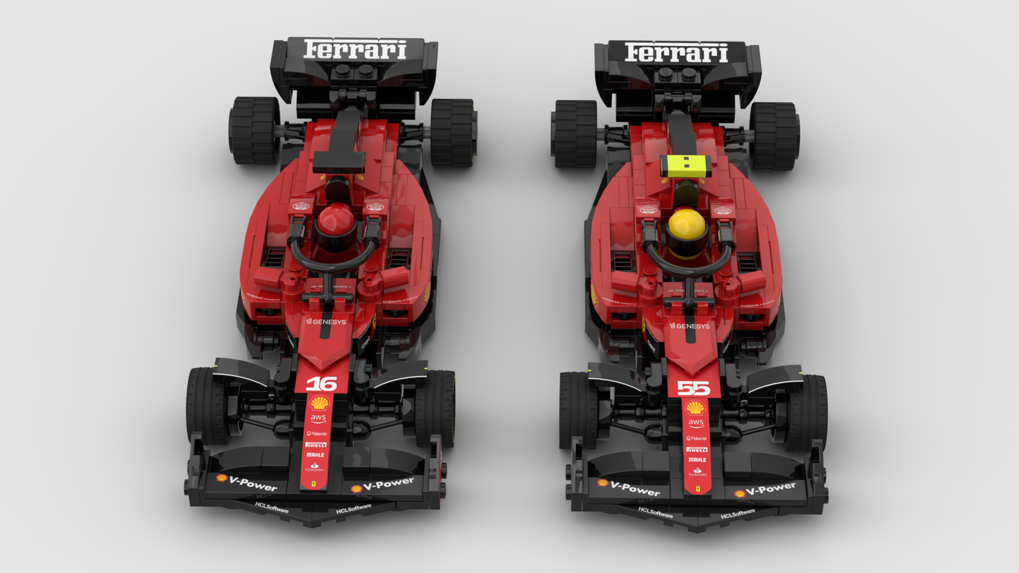 Ferrari F1 SF-23 1:8 Scale LEGO TECHNIC MOC 