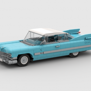 1959 Cadillac Coupe de Ville - Medium Azure