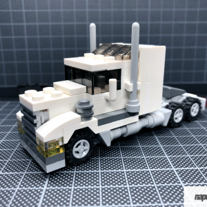 Lego® custom instructions Truck-R Microbuild