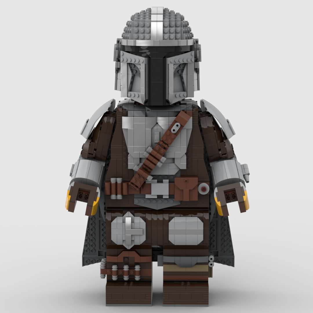 Mandalorian sales buildable figure