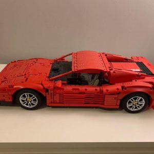 Instruction Ferrari Testarossa scale 1:8