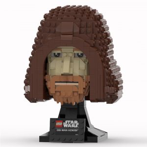 LEGO® instructions Obi-Wan Kenobi Head – Helmet Collection Style