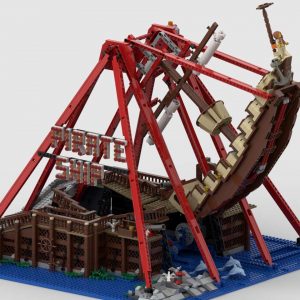 Theme Park Pirate Ship ride instructions