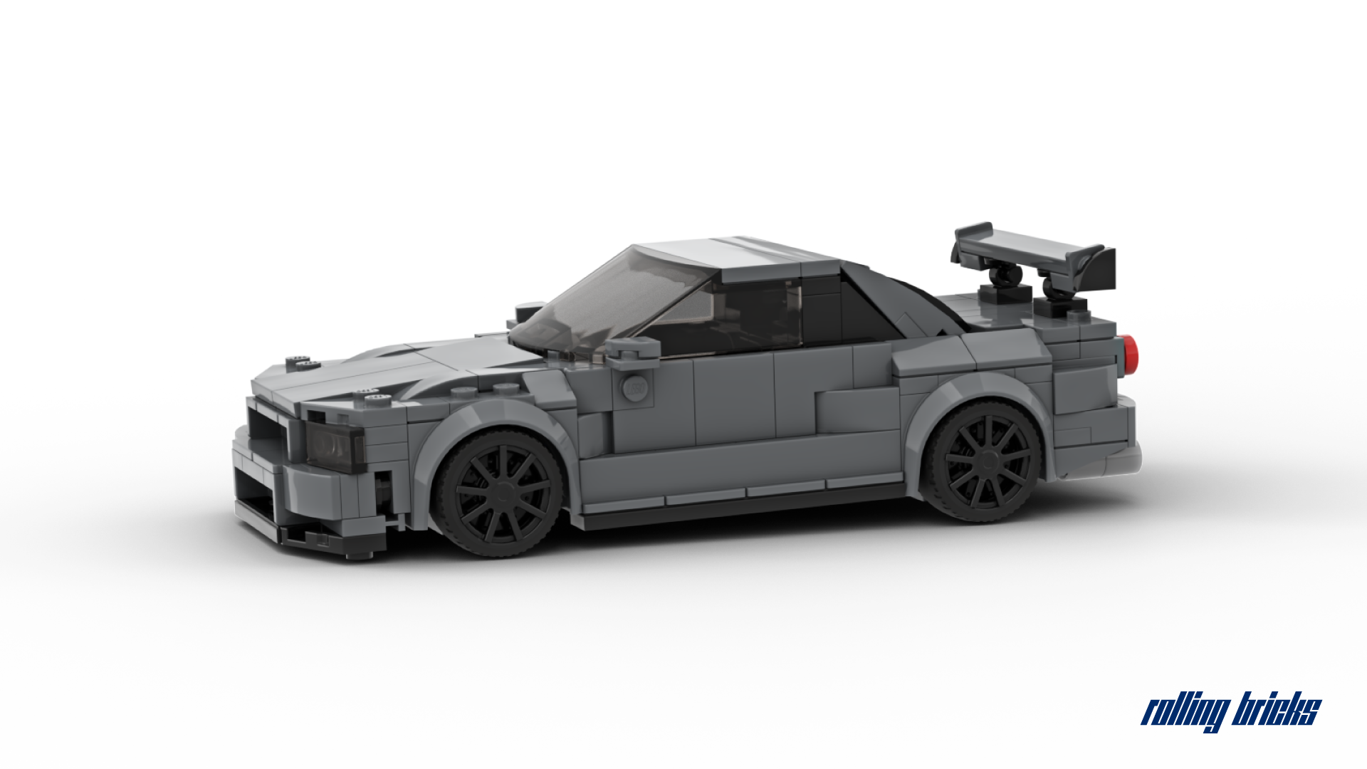 LEGO MOC Nissan Skyline GT-R R34 by _dm_designs_au_