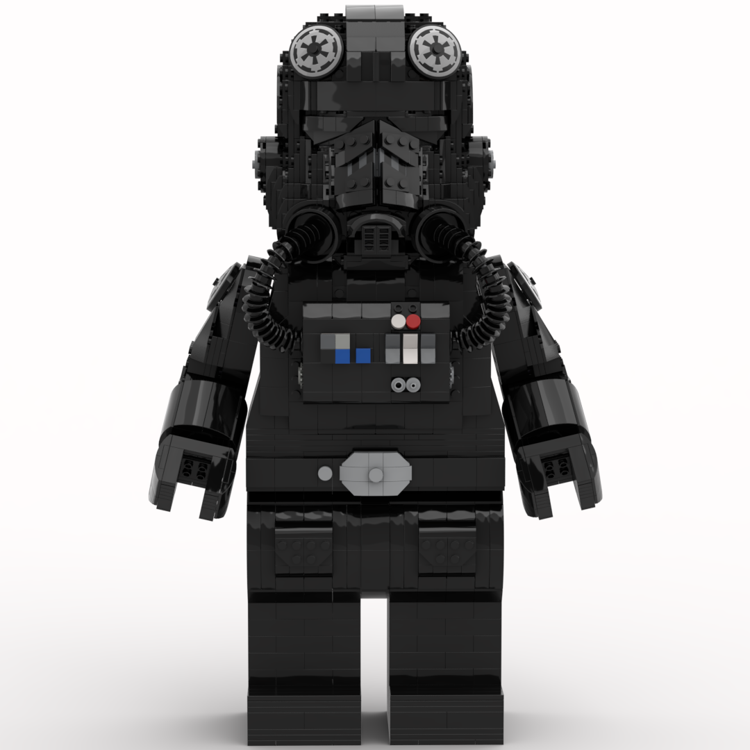 Lego tie fighter pilot helmet instructions hotsell