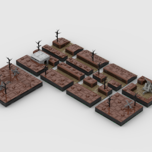 Brick_boss Universal MILS Playset 4: Trench System