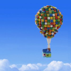 Lego® Instructions - Up - Balloon House