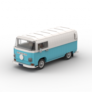Volkswagen T2 Kastenwagen - Medium Azure / White