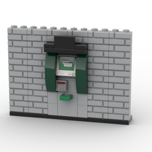 Lego® Instructions ATM Wall