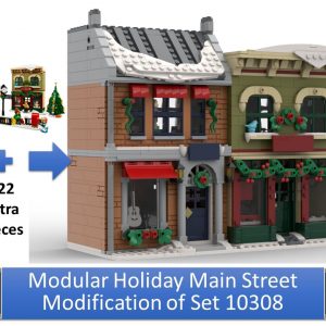 Modular Holiday Main Street - Modification of Set 10308