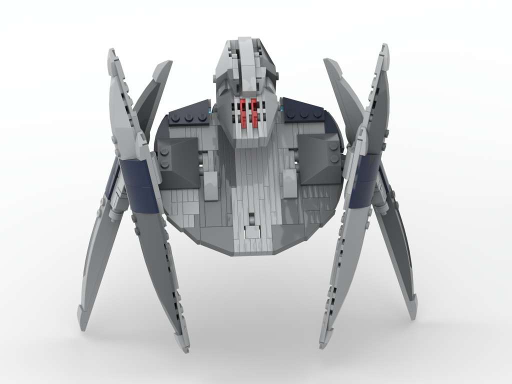 Relativitetsteori brud Lys LEGO Star Wars MOC Vulture Droid fighter