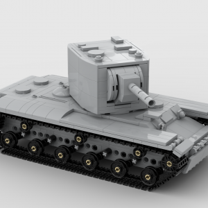LEGO® tank custom instructions KV-2