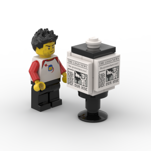 Lego® Instructions NewsStand Totem